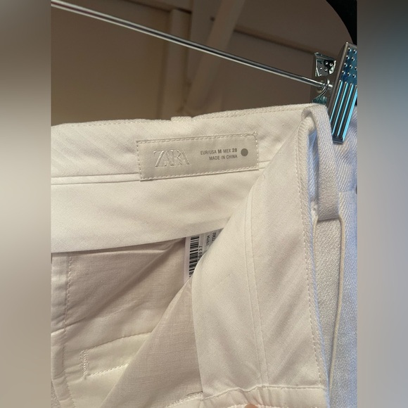 Zara White linen pants - Picture 8 of 10
